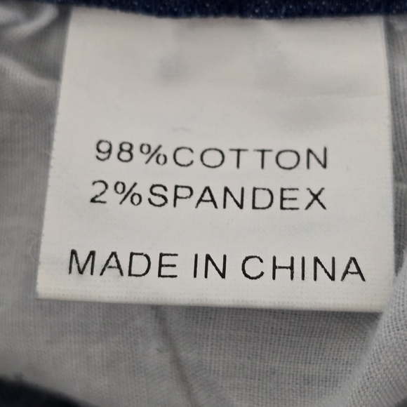 RASKOL Unisex Blue Performance Enhancing Demin Straight Leg Gym JANTS Size 28x30 - Picture 7 of 7